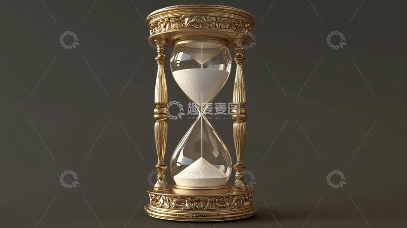 高清大图下载【趣麦麦图】古典沙漏时光