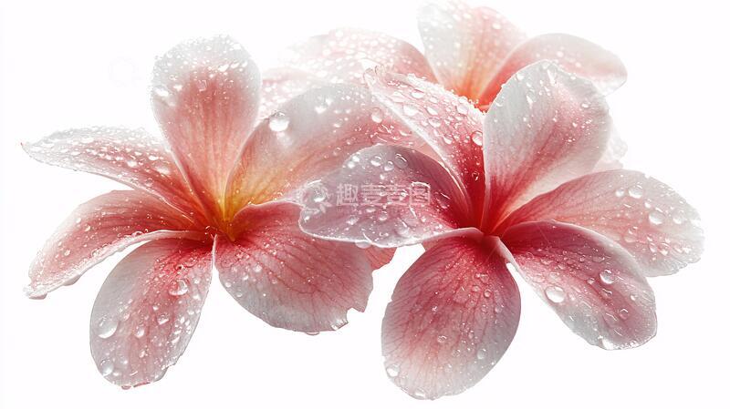 高清大图下载【趣麦麦图】带水珠花瓣花瓣花蕊素材