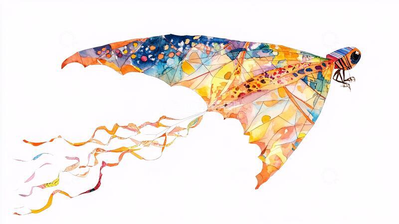 高清大图下载【趣麦麦图】蝴蝶包装插画