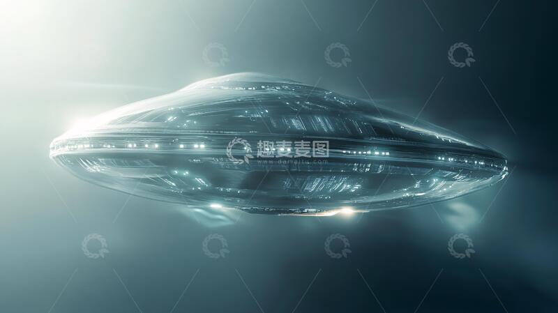 高清大图下载【趣麦麦图】科幻飞碟飞碟飞船光速