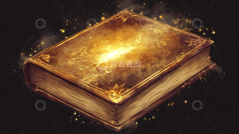 高清大图下载【趣麦麦图】魔法书封面书籍奇幻封面