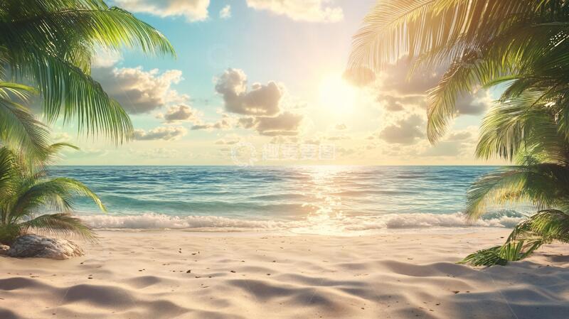 高清大图下载【趣麦麦图】热带风光海滨风光5