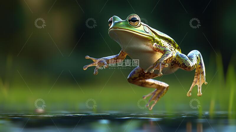高清大图下载【趣麦麦图】青蛙高清图片