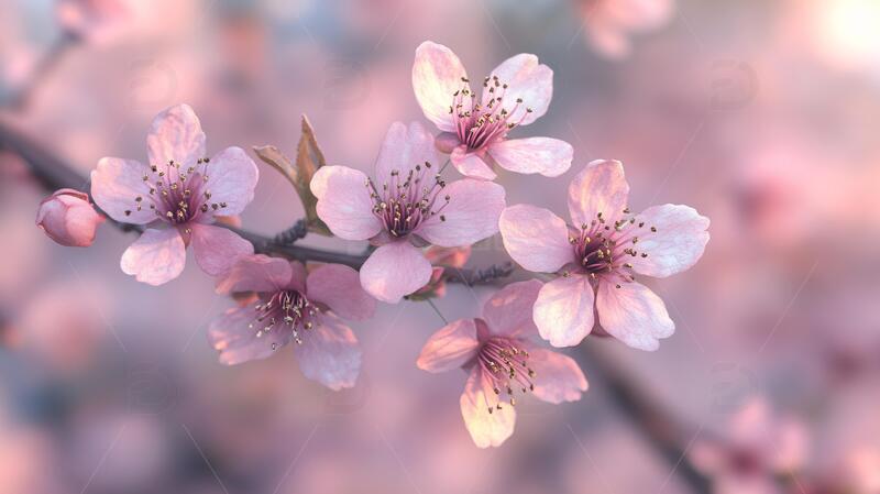 唯美桃花高清壁纸6