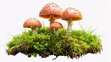 小蘑菇素材蘑菇高清素材