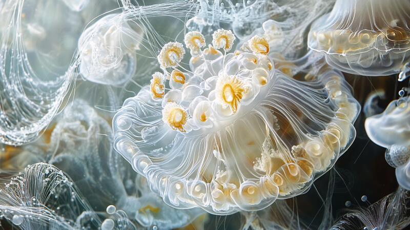 高清大图下载【趣麦麦图】显微素材图素材病毒细胞