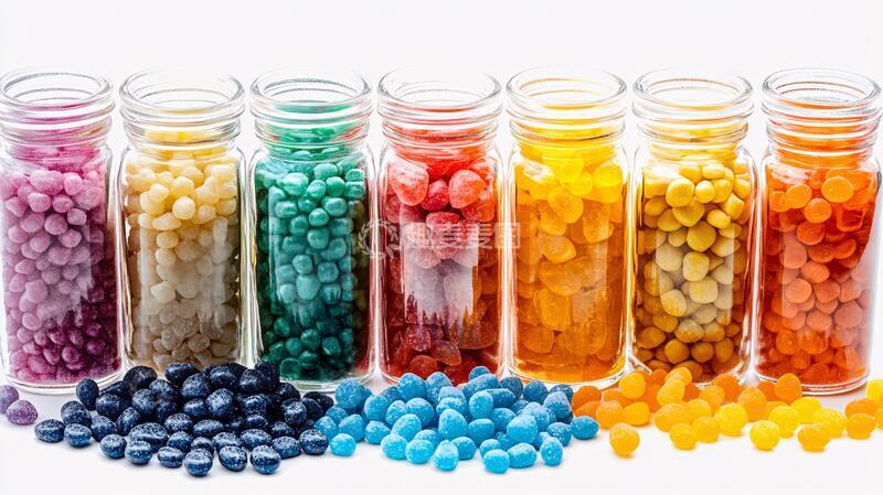高清大图下载【趣麦麦图】彩虹糖密封罐