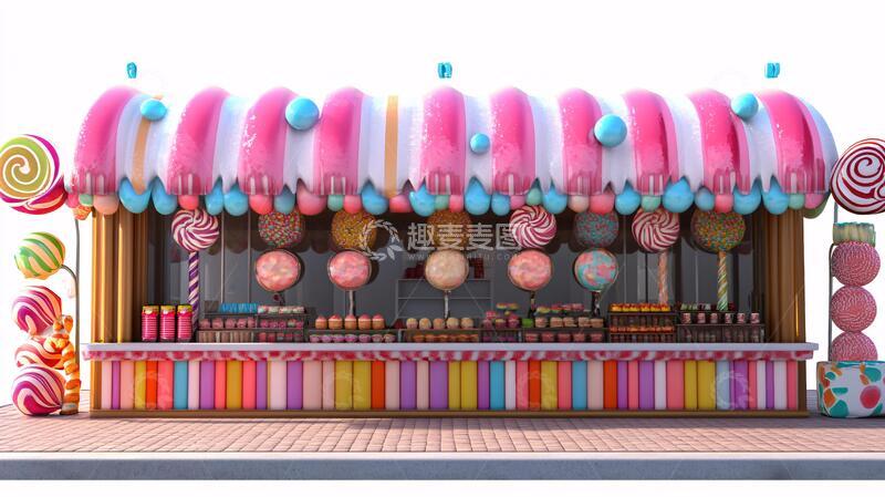 高清大图下载【趣麦麦图】糖果屋效果图