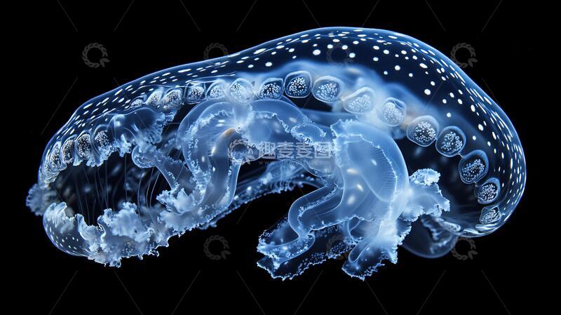 高清大图下载【趣麦麦图】海洋动物水母高清图片