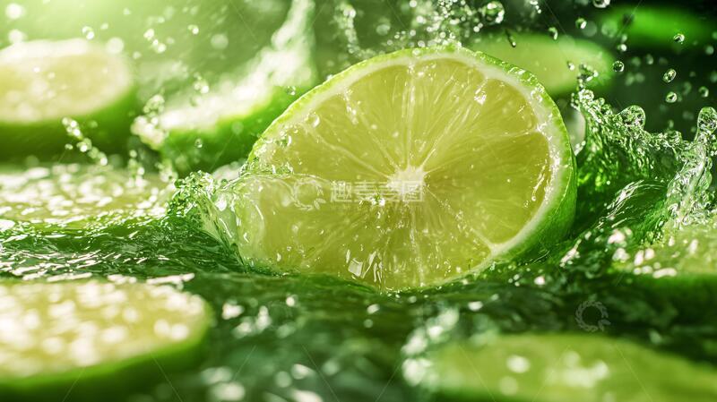 高清大图下载【趣麦麦图】青柠高清特写