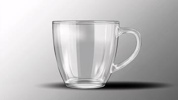 玻璃杯手绘水杯插画手绘