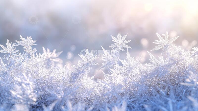 高清大图下载【趣麦麦图】霜花高清图霜花霜降背景