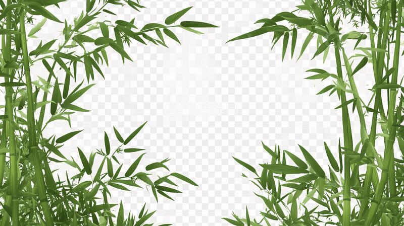 高清大图下载【趣麦麦图】竹丛框架构图