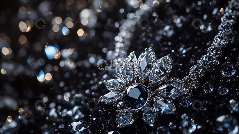 高清大图下载【趣麦麦图】珠宝唯美背景1