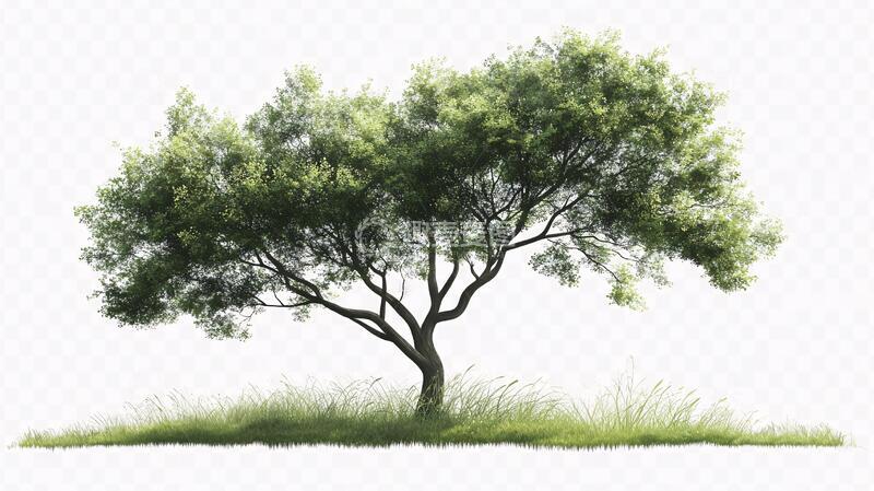 高清大图下载【趣麦麦图】春日森林生机图