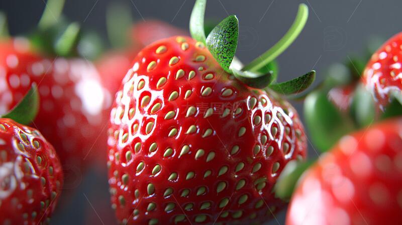 高清大图下载【趣麦麦图】诱人水果草莓2