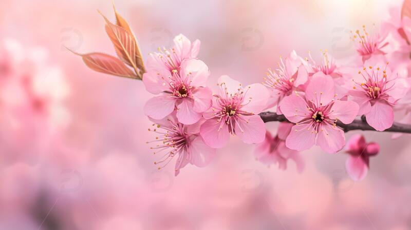 唯美桃花高清壁纸1