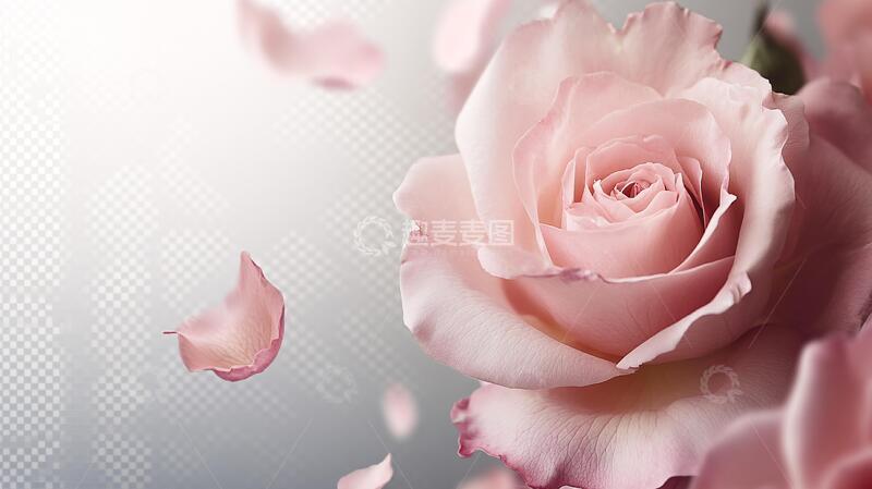 高清大图下载【趣麦麦图】春日绚丽炫丽温柔玫瑰1