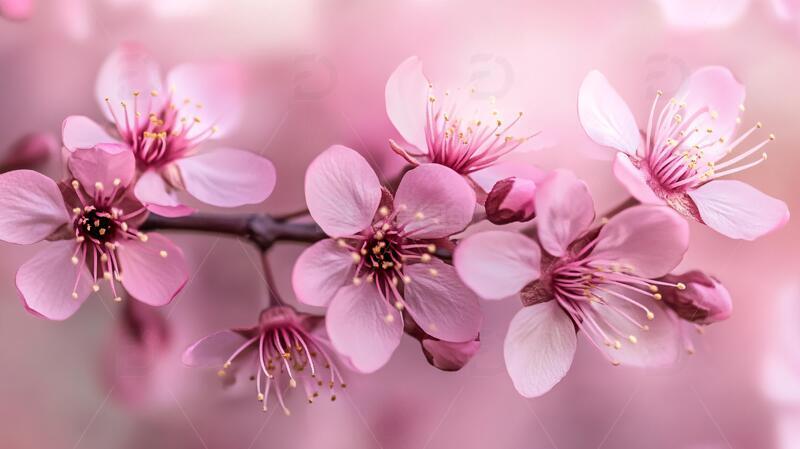 唯美桃花高清壁纸2