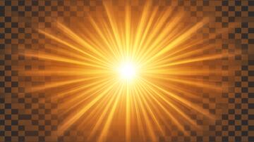 黄色光线光线光芒金色