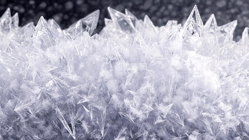 高清大图下载【趣麦麦图】磨砂水晶簇水晶背景特写
