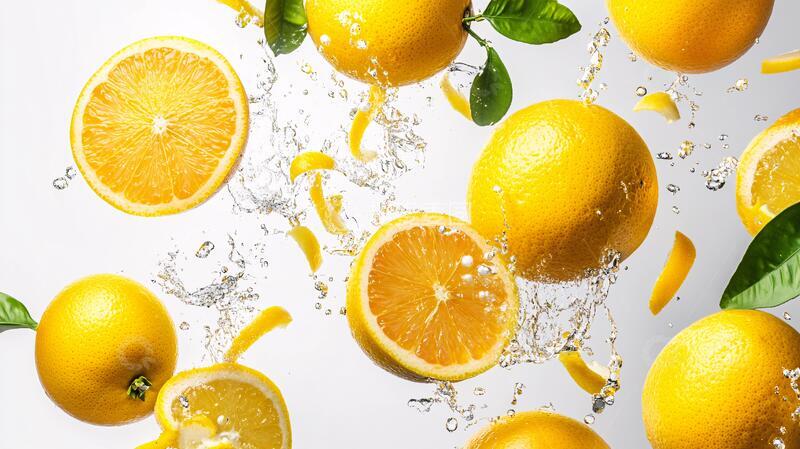 高清大图下载【趣麦麦图】脐橙背景图冰糖素材脐橙