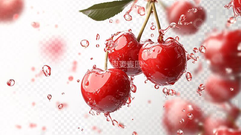 高清大图下载【趣麦麦图】樱桃新鲜夏日果