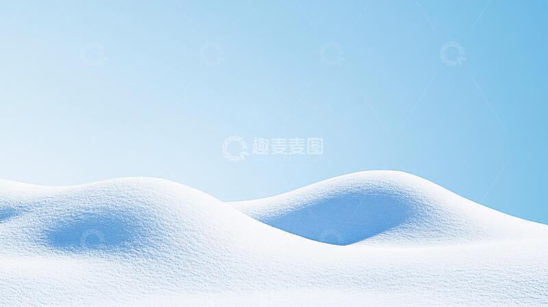 高清大图下载【趣麦麦图】雪背景图雪地积雪线条