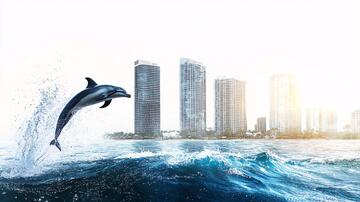 房地产大海素材沿海东南