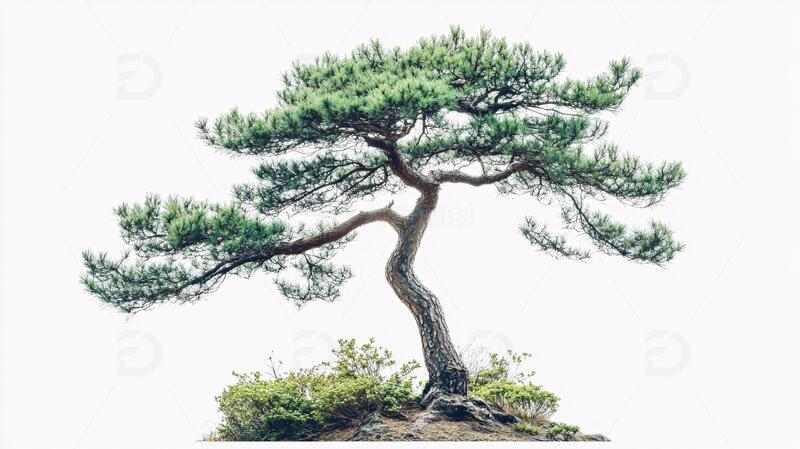 高清大图下载【趣麦麦图】松树棚拍素材盆景图片