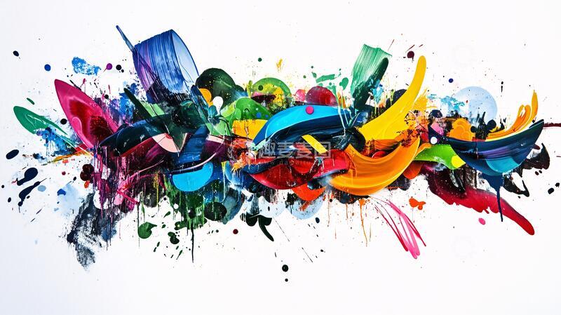 高清大图下载【趣麦麦图】艺术创意多彩动感