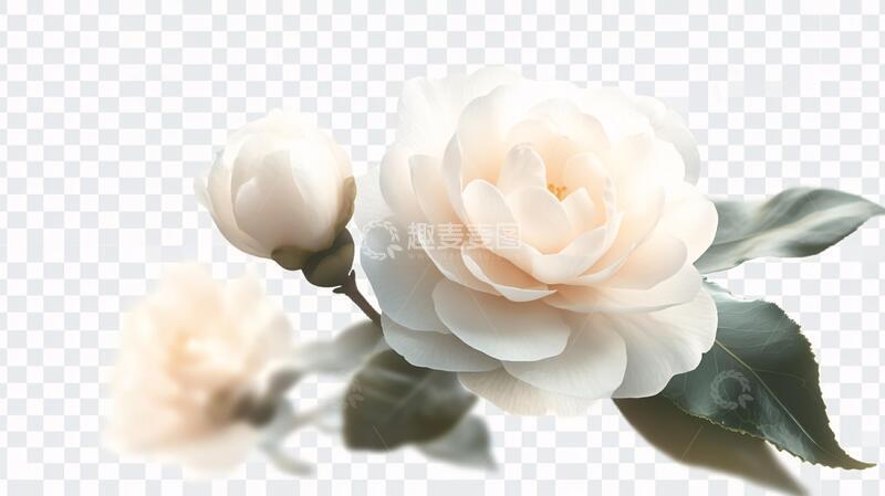 高清大图下载【趣麦麦图】免扣茶花茶花花卉花朵