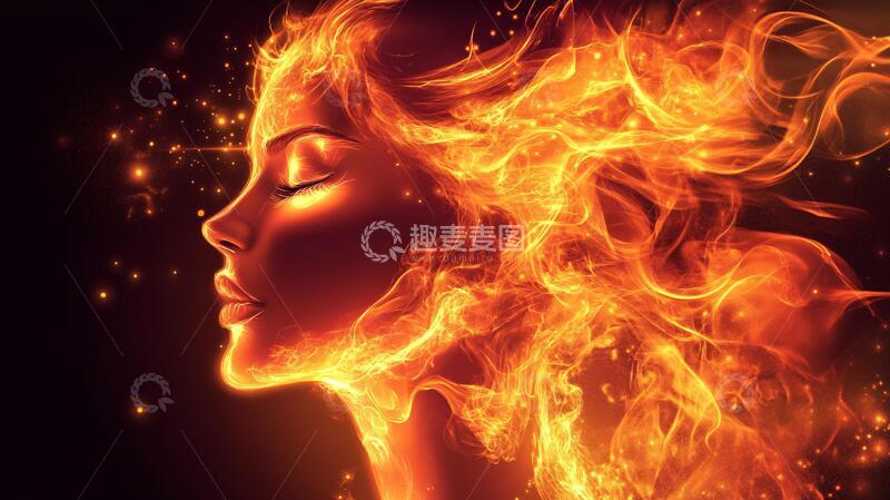 高清大图下载【趣麦麦图】唯美女性侧面