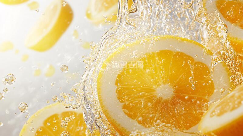 高清大图下载【趣麦麦图】香橙片详情视频脐橙冰糖