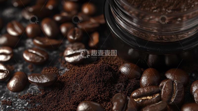 高清大图下载【趣麦麦图】巧克力咖啡因3