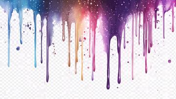 喷漆效果效果彩色水彩