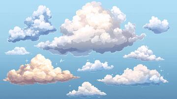 动漫白云素材1