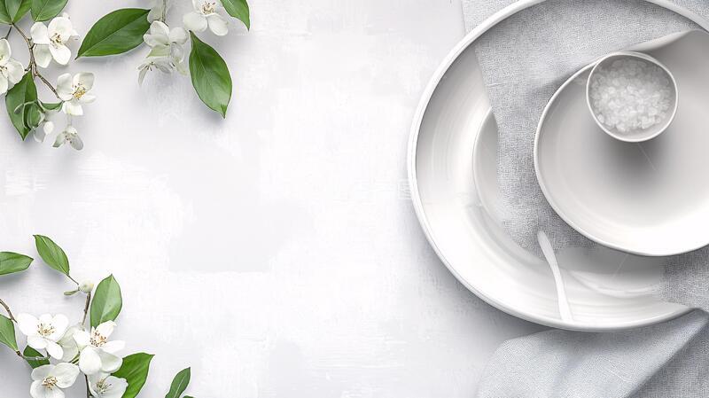 高清大图下载【趣麦麦图】简约背景清香