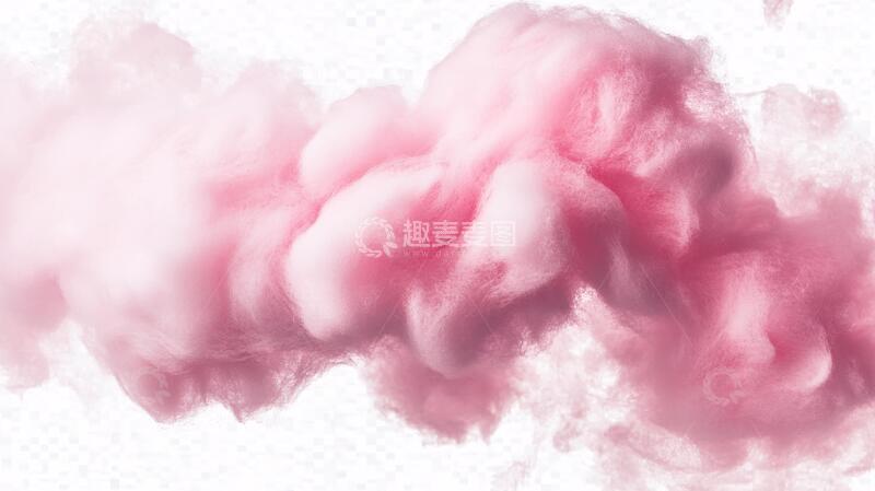 高清大图下载【趣麦麦图】墨韵渲染粉色笔触