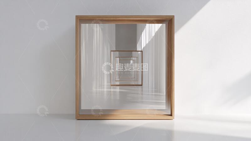 高清大图下载【趣麦麦图】门洞阳光投影