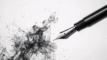 毛笔水火不相容