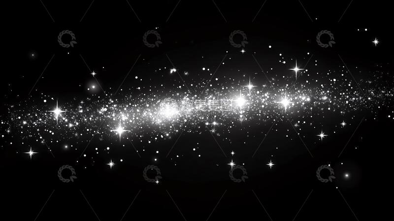 高清大图下载【趣麦麦图】闪耀的星尘星光背景梦幻