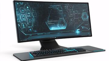 电竞显视器概念英寸游戏