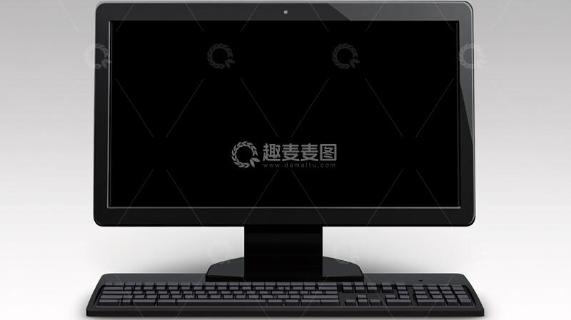 高清大图下载【趣麦麦图】电脑显示器素材