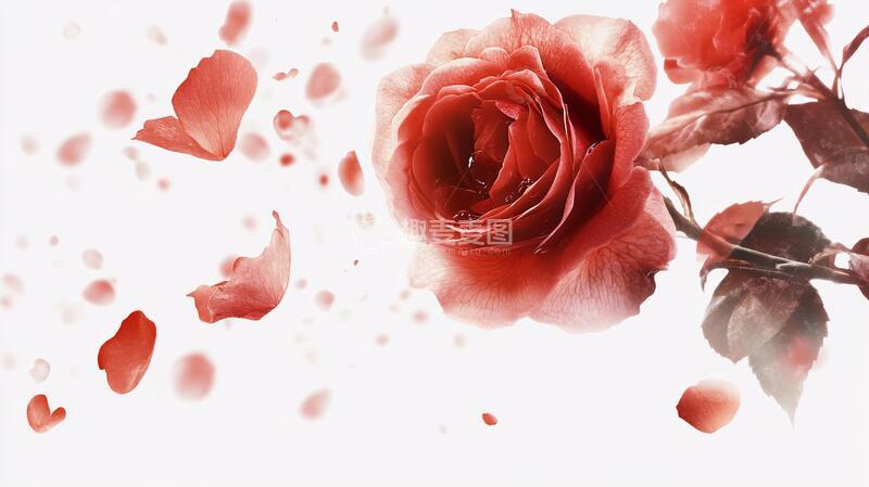 高清大图下载【趣麦麦图】唯美玫瑰花背景