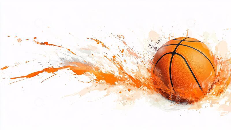 高清大图下载【趣麦麦图】篮球体育文化背景
