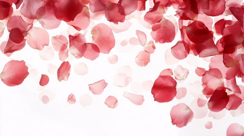 高清大图下载【趣麦麦图】散落的花瓣浪漫唯美1