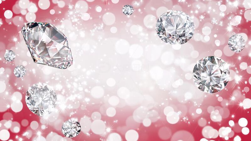 高清大图下载【趣麦麦图】钻石海报背景2