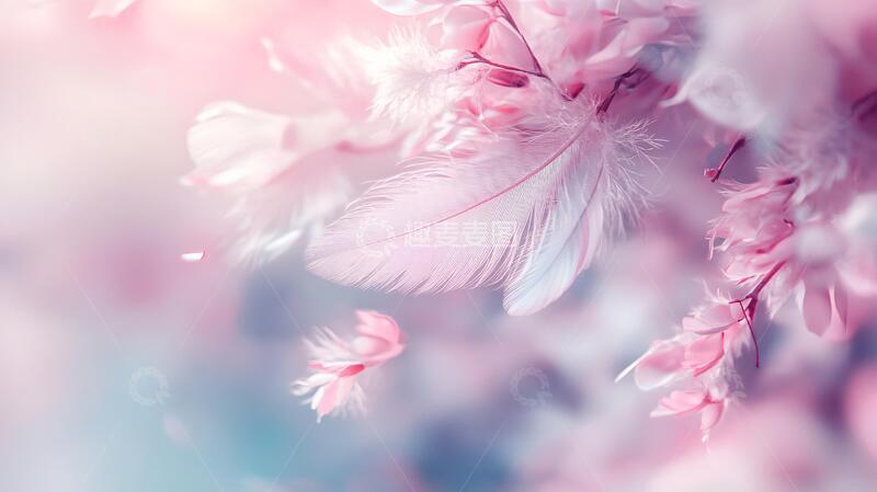 高清大图下载【趣麦麦图】花蝶梦幻背景3