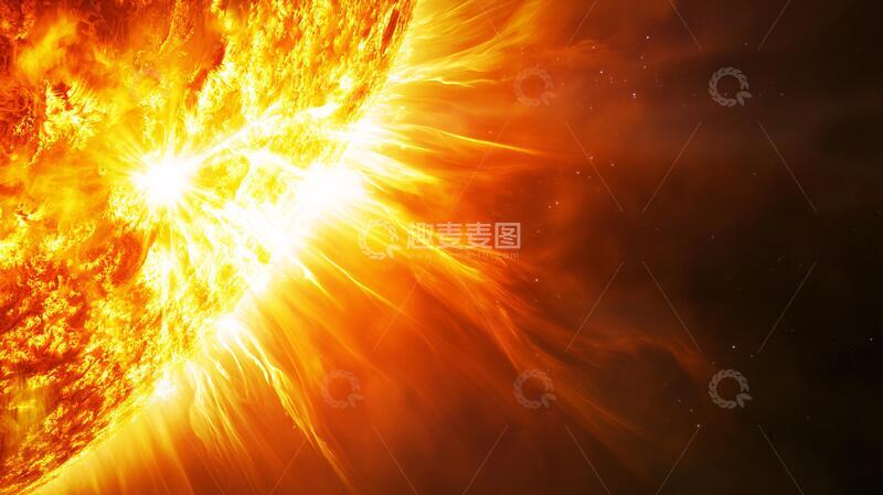 高清大图下载【趣麦麦图】太阳主画面宇宙画面核心